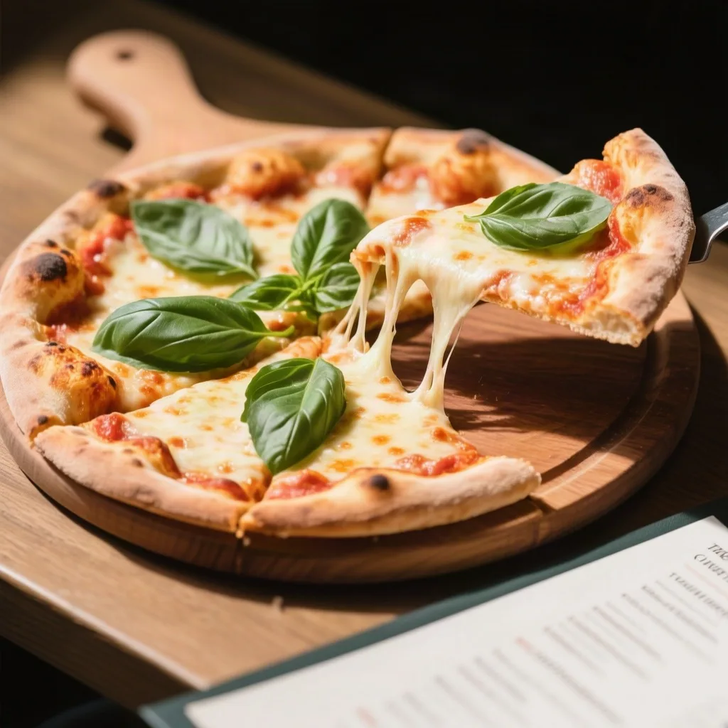 Qwen-Image output for the food photography prompt