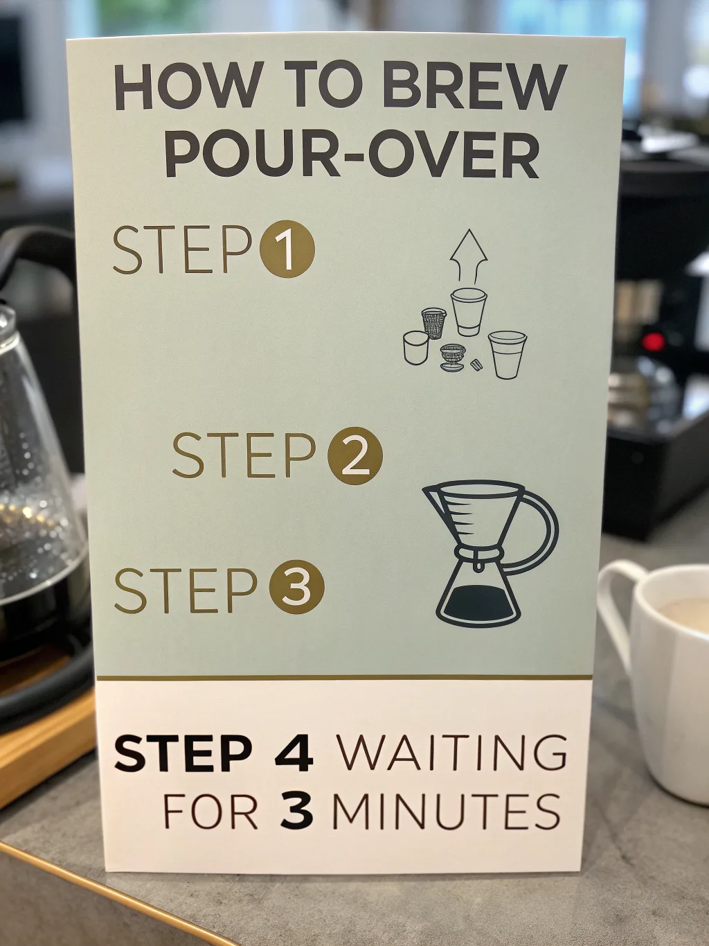 Recraft V3 output for the infographic with steps prompt