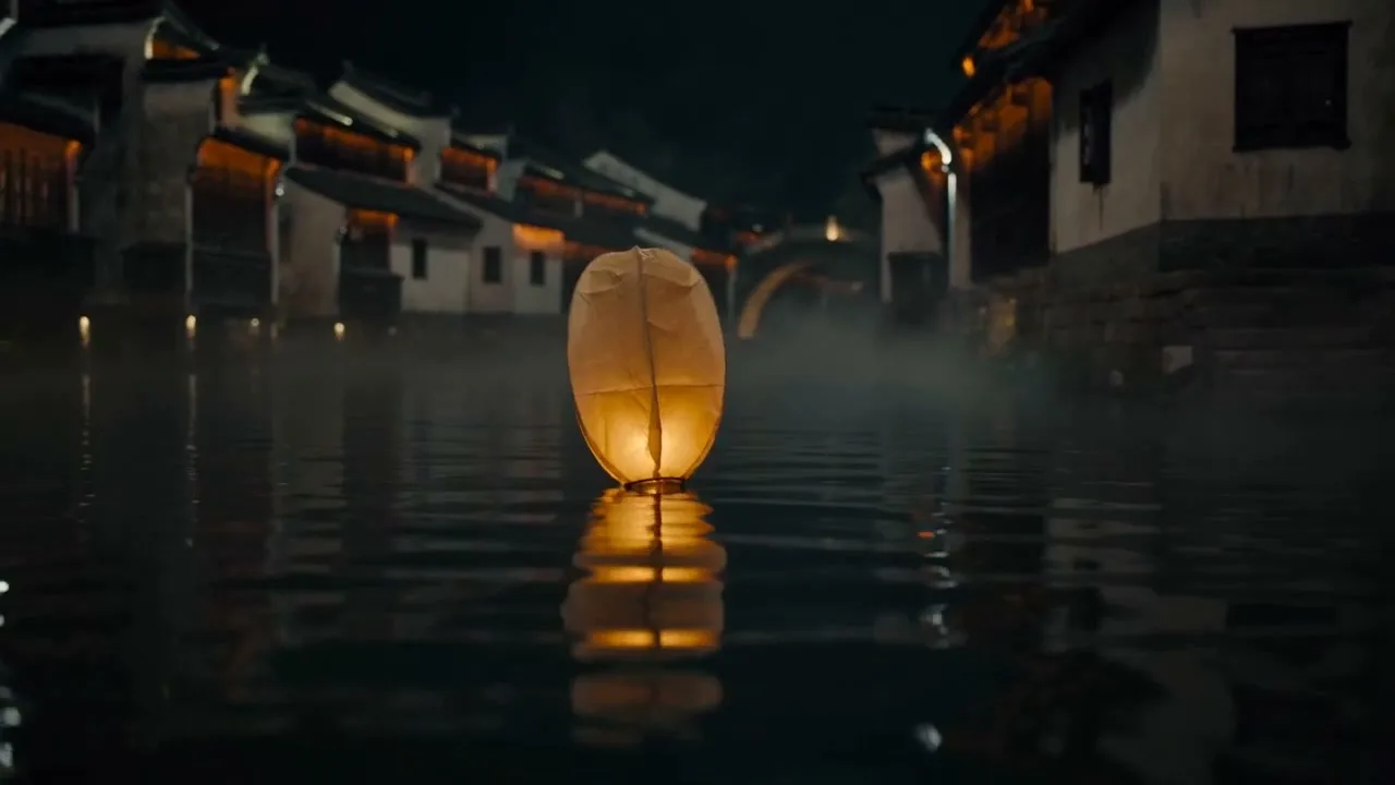 Seedance 2.0 self-portrait, cinematic night river scene